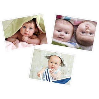                       Cute Baby's Boy Poster for Pregnant Women 80(300 GSM Paper, 12x18 Inches each, Multicolour) -Combo Set of 3                                              