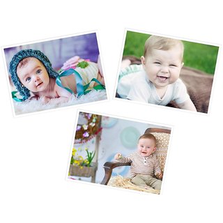                       Cute Baby Poster for Home and Expecting Mothers 87(300 GSM Paper, 12x18 Inches each, Multicolour) -Combo Set of 3                                              