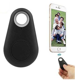 Bluetooth Anti-Lost Tracker Locator Alarm Finder with Voice Recording Self-Portrait Button for Wallet Kids Pet