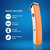 High Quality Everyday use Professional men Trimmer Rechargeable cordless NS-216 saving machine Orange