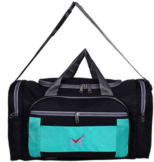 provogue printed polyster matty duffle bag