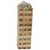 SuNZita 51 Pcs Blocks 4 Dices Wooden Numbered Building Bricks Stacking Classic Traditional Toppling Tumbling Tower Game