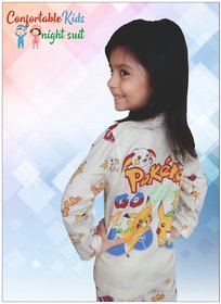 Little Frang Kids Night Suit for 5 years girls
