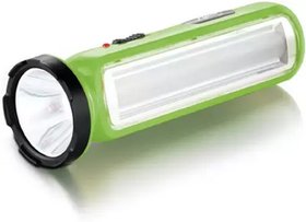 Stylopunk 5W Flashlight Torch With LED Lamp Emergency Lamp / Emergency Light  - Pack of 1 (EN-655) Green