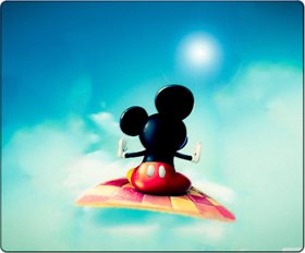 Pujya Designs Mickey Mouse print mouse pad perfect grip mousepd