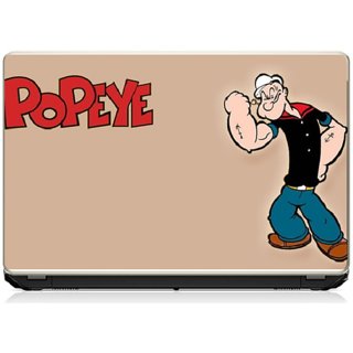                       Pujya Designs  Popeye Laptop Skin 15.6 Vinyl Vinyl Laptop Decal 15.6                                              