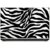 Pujya Designs  Zebra Print Laptop Skin 15.6 Vinyl Vinyl Laptop Decal 15.6