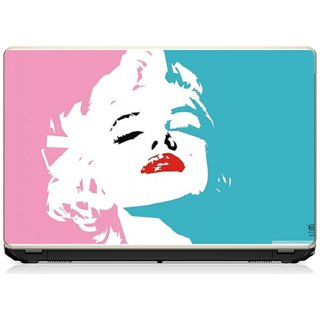                       Pujya Designs  Face art2 Laptop Skin 15.6 Vinyl Vinyl Laptop Decal 15.6                                              