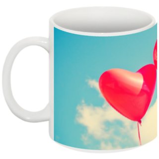                       Pujya Designs  Cup for coffee or tea for your love ones Ceramic Mug(350 ml)                                              