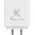 Kay By SaArch Dual Port USB Fast Wall Charger Adapter for all smartphones  tablets with fast charging Micro USB Cable