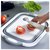 3 in 1 Multi Functional Foldable Chopping Board for Chopping/Cutting/Washing Vegetables and Fruits