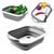 3 in 1 Multi Functional Foldable Chopping Board for Chopping/Cutting/Washing Vegetables and Fruits