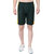 OORA Unisex Polyester Sports Shorts ( Green , Free Size- 28 to 34 Inch)