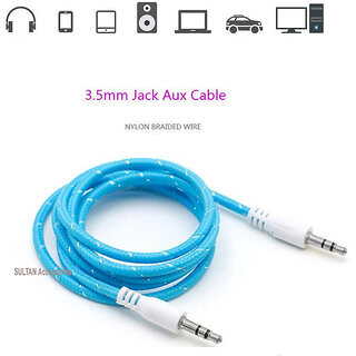                       3.5 mm Aux Cable - 1 Meter (Random Color)                                              