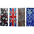 Voici France Unisex Full face and Head Wrap Smuff Bandana Headwrap Multi-Color Pack of 4