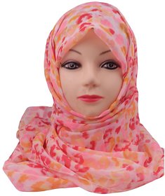 Women Printed Chiffone Hijab Stole Scarf