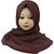 Women Plain Solid Chiffone Hijab Stole Scarf