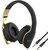 Staunch Rock 200 Wired Headset  (Black, Gold, On the Ear)