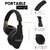 Staunch Rock 200 Wired Headset  (Black, Gold, On the Ear)