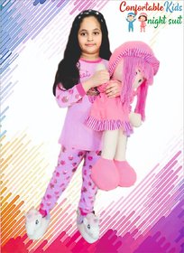 Little Frang Kids Night Suits for 9 Years Girls