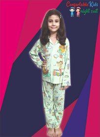 Little Frang Kids Night Suits for 5 Years Girls