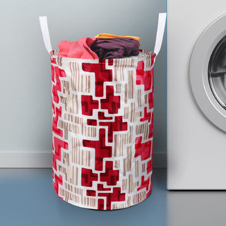 Buy E Retailer Laundry Bag For Dirty Clothes Folding Round