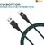 Flybot Tor 1.5 m USB Type C Cable  (Compatible with Type C enabled Port, Blue)