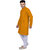 Rivera India Men Kurta and Pyjama Set - Mustard(Yellow), Pure Cotton