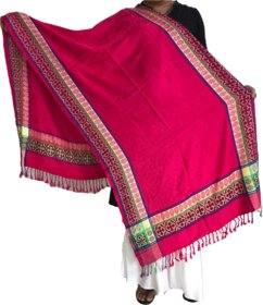 Krish Viscose Stole Shawl Pink For Women