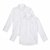 Kaku Fancy Dresse Plain White Shirt for Kids