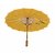 Kaku Fancy Dresses Japanese Umbrella Accessor for Costume/ Wedding Dance and Decoration Prop - Yellow Pack of 1