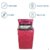Fabfurn Waterproof Top Load Washing Machine Cover (Size  Suitable for 6 kg to 7 kg, Color  Red)