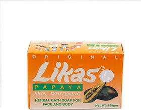 Likas Original Papaya Whitening Soap  (135 g)