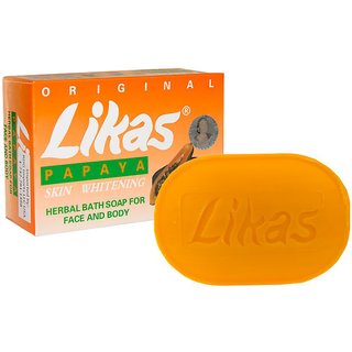 LIKAS Herbal Papaya Soap For Pore Minimising (135 g) LIKAS Herbal Papaya Soap For Pore Minimising (135 g)