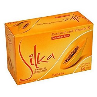                       Silka Papaya Soap Buy Original Be Safe ( Made In Philippines)                                              