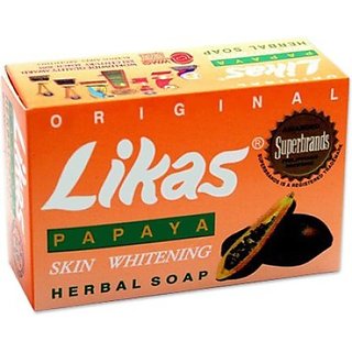 Likas Papaya Soap Papaya Skin Whitening / Fairness Soap (135 g) Likas Papaya Soap Papaya Skin Whitening / Fairness Soap (135 g)
