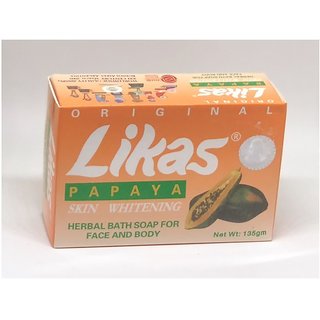 Likas Papaya Herbal Soap Skin Whitening Soap Likas Papaya Herbal Soap Skin Whitening Soap