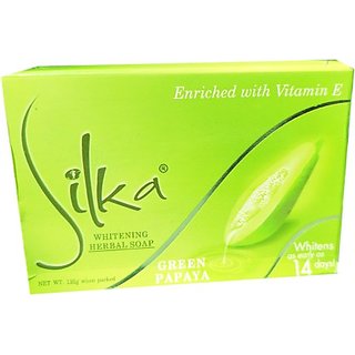                       SILKA SKIN FAIRNESS SOAP ,SKIN LIGHTENING SOAP  (135 g)                                              