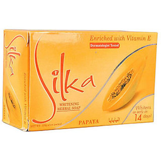Silka Whitening Herbal Soap (135g) Silka Whitening Herbal Soap (135g)