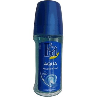 Buy Fa Aqua Aquatic Fresh Deodorant Roll-on - For Men amp Women (50 ml ...