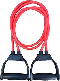 Universal Pull rope Rubber Band Resistance Tube for Workout Exercise(Pack of 1,Multicolor) Resistance Tube  (Red, Multi
