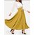 Kalki Fashion Mustard Yellow Women's Skirt