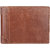 DAANKIE Men Brown Original Leather RFID Wallet 3 Card Slot 2 Note Compartment