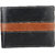 DAANKIE Men Black Original Leather RFID Wallet 6 Card Slot 2 Note Compartment