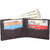 DAANKIE Men Brown Original Leather RFID Wallet 10 Card Slot 2 Note Compartment