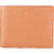 DAANKIE Men Brown Pure Leather RFID Wallet 4 Card Slot 2 Note Compartment