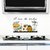 Jaamso Royals  Kitchen Transparent Oil Proof Sticker High Temperature Cooktop Tile Wall Sticker (30 x 90 CM)