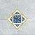 Jaamso Royals 21pcs Blue Ceramic Tile Stickers Waterproof Floor , Kitchen Wall Sticker (30 x 60 CM)