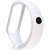 GADGETWORLD Luxury Silicon Strap for Redmi Band 3 (White)