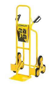 Stanley Steel Portable Heavy Duty 6 wheeler Staircase Climber Hand Truck Trolley, 200Kg Capacity, HT523